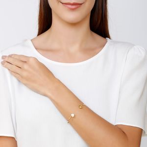 Pulseira com Corações