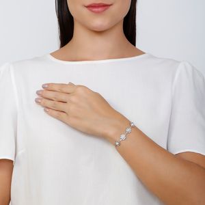 Pulseira com Flores