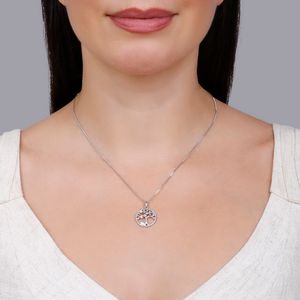 Colar com Pingente de "Árvore da Vida"