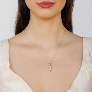 Colar com Pingente "Filha"
