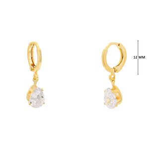 Mini Argola com Zircônia