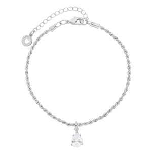 Pulseira com Pingente Gota