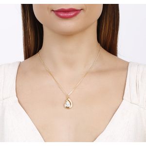 Colar com Pingente Gota