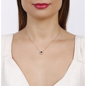Colar com Pingente de Coração