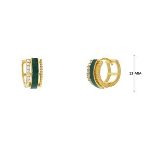 Mini Argola Esmaltada