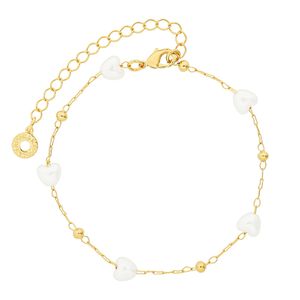 Pulseira com corações