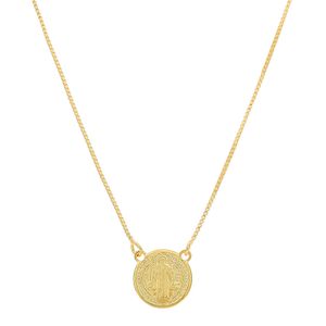 Colar com Medalha de São Bento