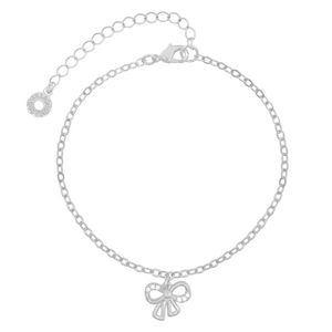 Pulseira com Pingente de Laço