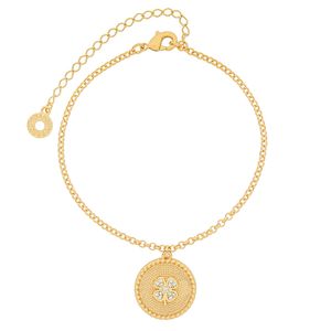 Pulseira com Pingente Trabalhado