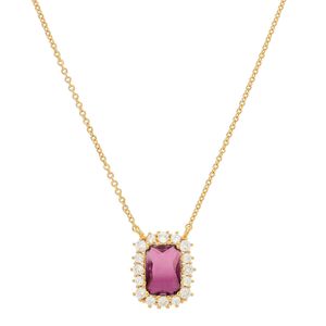 Colar com Detalhe em Zircônias