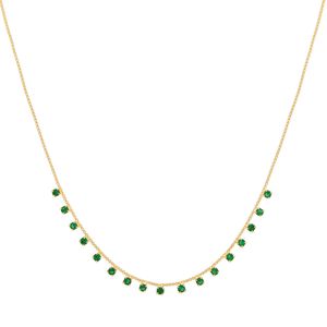 Gargantilha com Zircônias