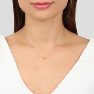 Colar com Esfera Lisa