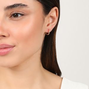 Mini Argola com Zircônias