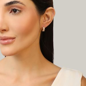 Mini Argola com Zircônias