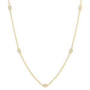 Gargantilha com Zircônias